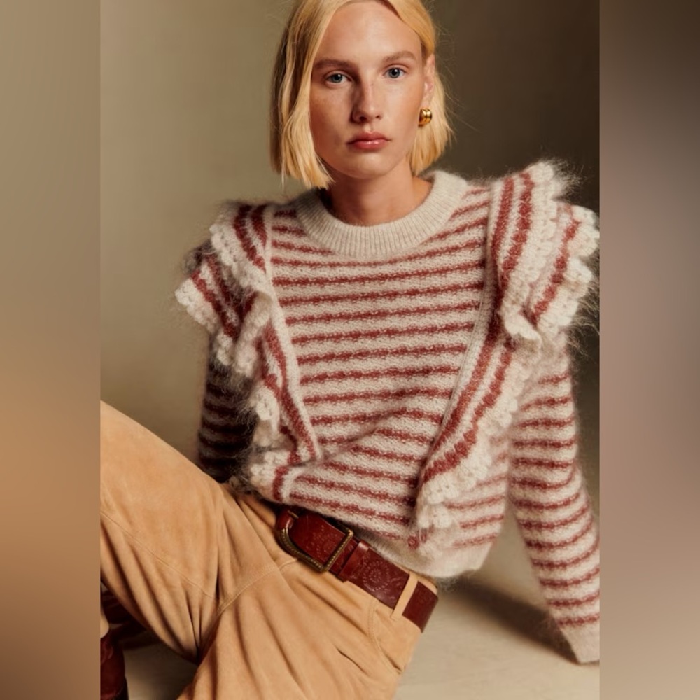Sezane - ARIANE JUMPER size M. NWOT